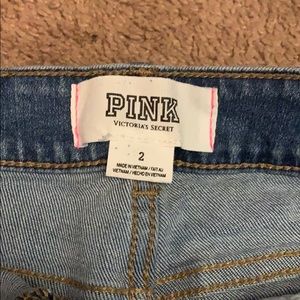 PINK Victoria's Secret Shorts - Pink denim shorts size 2 PINK Victoria's Secret Shorts - Pink denim shorts size 2